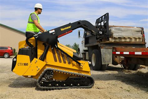 how much can a mini skid steer lift|vermeer ctx160 mini skid steer.